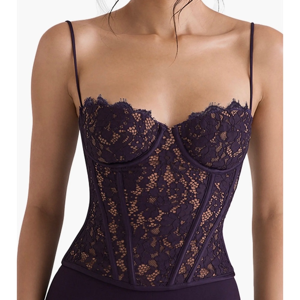House of CB Purple Lace Camisole